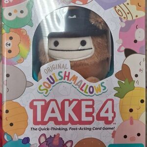 New Squishmallows Take 4 Card Game
